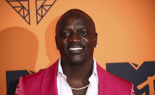 Le chanteur Akon, en 2019