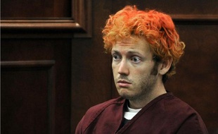 James Holmes devant la justice à Centennial, au Colorado, le 23 juillet 2012