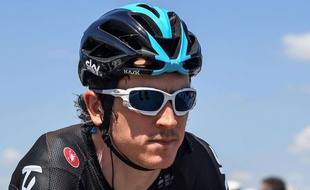Geraint Thomas sur le Giro le 17 mai.