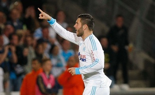 André-Pierre Gignac, le 4 mai 2014 au Vélodrome.