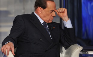 L'ancien Premier ministre Silvio Berlusconi le 24 avril 2014.