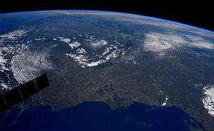 La Terre vue de la Station spatiale internationale (ISS), le 3 juin 2015.