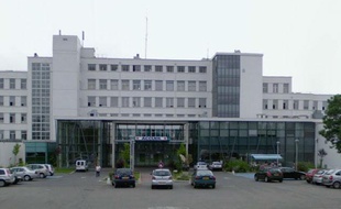 Le centre hospitalier Lucien-Hussel à Vienne (Isère)