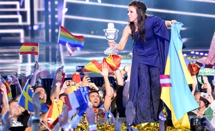 Jamala a remporté l'Eurovision pour l'Ukraine, le 14 mai 2016.