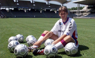 Frédéric Née joueur, du temps de l'Olympique Lyonnais.