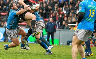 Le Tarnais a passé onze saisons à Toulouse (ici contre Trévise, en janvier).