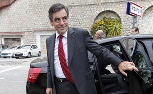 François Fillon à Menton, le 14 novembre 2014