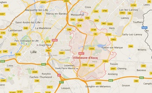 La commune de Villeneuve d'Ascq, dans le Nord.
