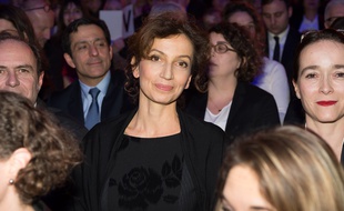 La ministre de la Culture Audrey Azoulay aux Victoires de la musique, le 12 février 2016.