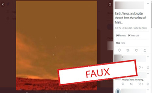 L'image circule depuis plusieurs années.