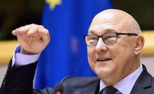 Le ministre des Finances français, Michel Sapin, le 7 mai 2015 à Bruxelles