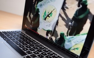 Sur internet, la propagande de l'organisation Etat islamique.