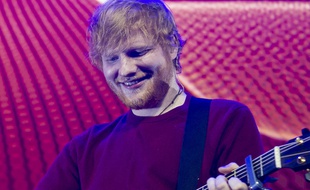 Le chanteur Ed Sheeran