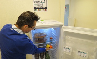 Le premier FrigoTroc a été installé dans les locaux du centre de formation Askoria à Rennes.