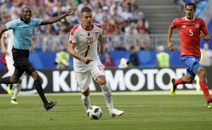 Le Serbe Milinkovic-Savic lors du match contre le Costa Rica.