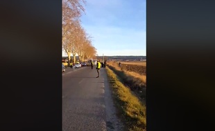 Un extrait de la séquence filmée à Manosque.