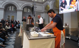 Des démonstrations culinaires étaient organisées lors de Bordeaux S.O Good.