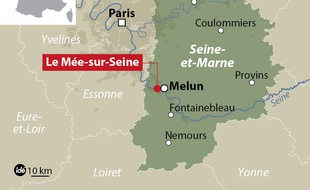 La ville du Mée-sur-Seine.