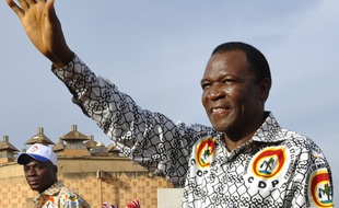François Compaoré, le frère cadet de l'ex-président burkinabè Blaise Compaoré, à Ouagadougou en novembre 2012.