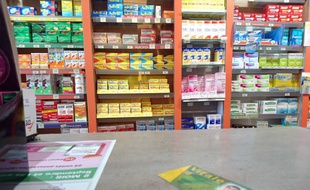 Une pharmacie (illustration).