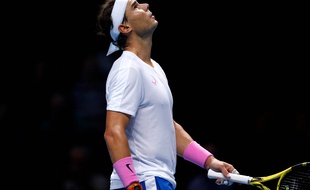 Rafael Nadal a été éliminé en poules du Masters de Londres, le 15 novembre 2019.