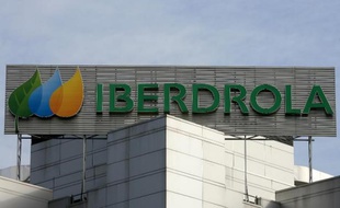 Le logo du géant énergétique espagnol Iberdrola