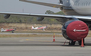 Un appareil du constructeur aéronautique Embraer