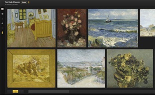 La collection du musée Van Gogh d'Amsterdam (Pays-Bas), mise en ligne sur le Google Art Project en haute résolution.