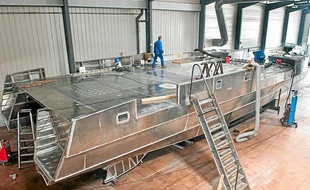 Les navettes fluviales de Bordeaux seront entièrement en aluminium et en inox