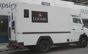 Un fourgon Loomis, aux Etats-Unis.