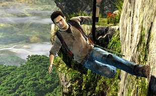 Nathan Drake, dans "Uncharted: Golden Abyss", sur la PS Vita.