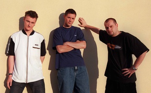 Le groupe Manau en 1998.