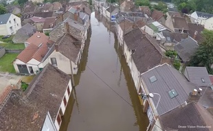Montargis, la Venise du Loiret, plus que jamais sous les eaux