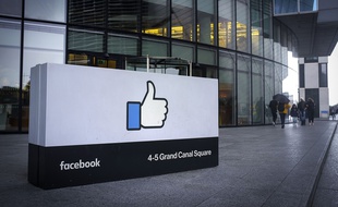 Le siège européen de l'entreprise Facebook en Irlande (image d'illustration).