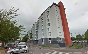L'immeuble depuis le 7e étage duquel est tombé l'enfant.