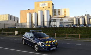L'usine Lactalis de Craon en Mayenne, d'où est sorti le lait contaminé aux salmonelles.