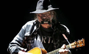 Neil Young sur scène