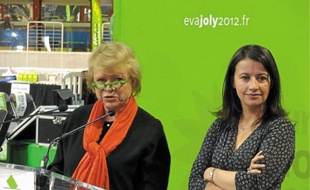 Eva Joly et Cécile Duflot ont tenu ce jeudi une conférence de presse avant le meeting.