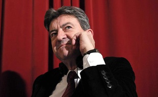 Jean-Luc Mélenchon à Rome, en Italie, le 1er février 2013.