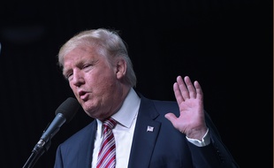 Le candidat républicain Donald Trump lors d'un meeting à Panama City (Floride) le 11 octobre 2016.