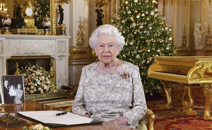 Elizabeth II, le 24 décembre 2018.