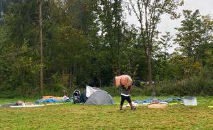 Le campement des Gayeulles, à Rennes, a été démonté le 18 octobre après le relogement des migrants qui l'occupaient.