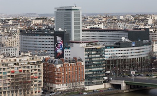 La Maison de la radio, siège de Radio France, à Paris, en mars 2015.