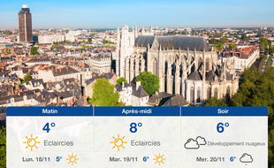 Météo Nantes: Prévisions du dimanche 17 novembre 2019