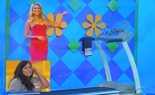 La candidate Danielle Perez lors de son passage au Juste Prix, le 5 mai 2015.