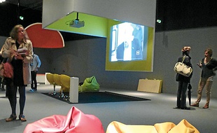 L'expo tourne autour de la vidéo.