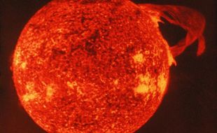 Une éruption solaire en 1989.