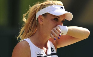 La Polonaise Agnieszka Radwanska, le 4 juillet 2013, à Wimbledon.