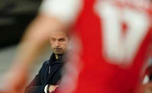 Mikel Arteta n'y arrive pas avec Arsenal en championnat.