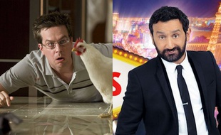 Extrait de «Very Bad Trip» à gauche et de Cyril Hanouna «TPMP» à droite.